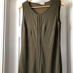 MARELLA Italy Mesh Olive green Maxi Dress size M